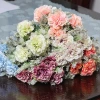 Simulated bouquets of flowers, carnations, lilacs, silk flowers, artificial flowers, wedding plants, water plants, home decoration, desktop ornaments Specification image